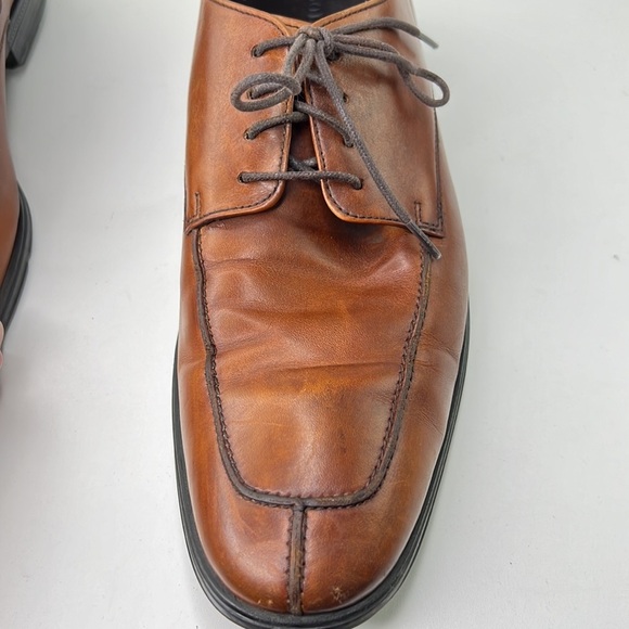 Cole Haan Men’s Tan Leather Oxford Dress Shoes | Classic Lace Up Business Formal - Picture 10 of 10